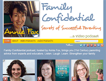 Tablet Screenshot of familyconfidential.com